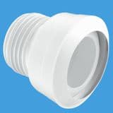 McAlpine 3 1/2" Straight MACFIT Pan Connector MAC-3 - 42001004