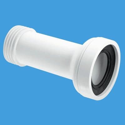 McAlpine 3.1/2 Adjustable Length Straight Pan Connector WC-CON2B - 40000032