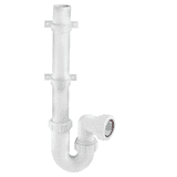 McAlpine 40mm / 1.1/2 Washing Machine Upstand Trap WM3 - 40004028