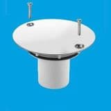 McAlpine 50mm Seal Gully Stainless Steel Cover & Tube - 39004094