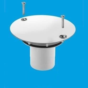 McAlpine 50mm Seal Gully Stainless Steel Cover & Tube - 39004094