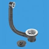 McAlpine 70mm Flange Kitchen Sink Waste & Overflow FSW2PC-70 - 39000021