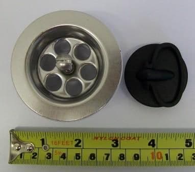 McAlpine 70mm Flange Kitchen Sink Waste with Pull Plug