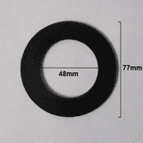 McAlpine 77mm Flat Rubber Washer Seal RWW3 - 39004033