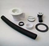 McAlpine 85mm White Kitchen Sink Waste and Overflow - 39003218