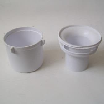 McAlpine 90mm Petal/Slotted Shower Trap Insert Tube & Cup - 74000028