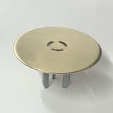 McAlpine 90mm Shower Trap Brushed Brass Cover Top - 39000203