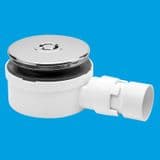 McAlpine 90mm Shower Trap with Non Return Valve ST90CP10-NRV - 40004074