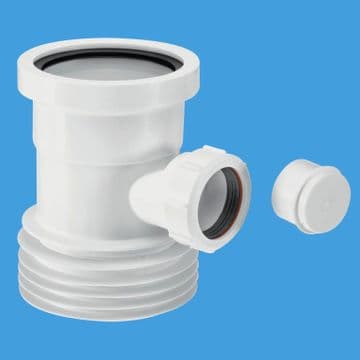 McAlpine 90mm to 110mm Boss Pan Connector WC-BP1 - 39060005