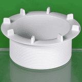 McAlpine 90mm Trap Extended Locking Flange - 39000141