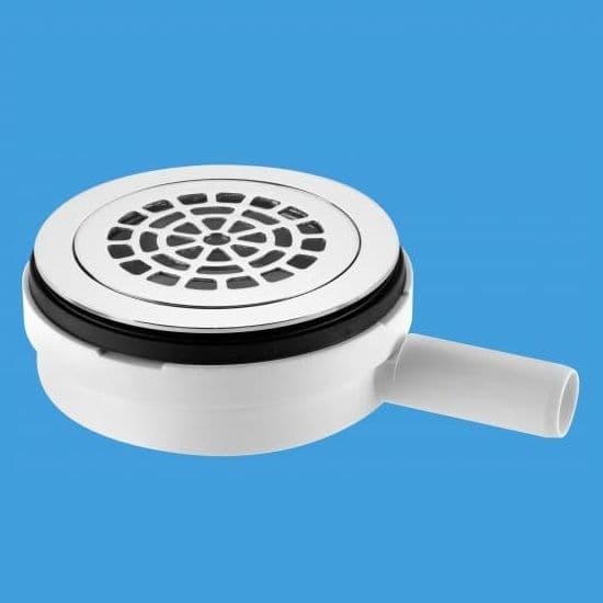 McAlpine 90mm Untrapped Pumped Shower Waste UPSW422MM 40004038