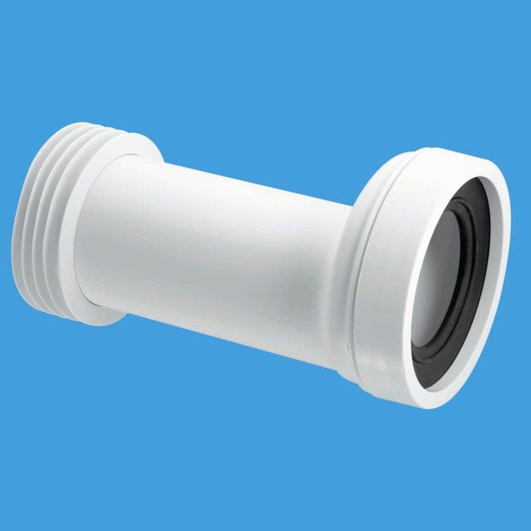 Commode Connector McAlpine Adjustable 20mm Offset Toilet Pan Connector WC-CON5