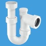 McAlpine Anti-Vac 1.1/2 - 40mm Adjustable Sink P Trap ASC10V - 40003997