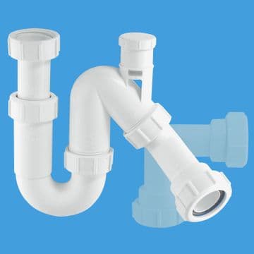 McAlpine Anti-Vac 1.1/2 - 40mm Universal Sink Trap TP10V - 40004024