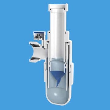 McAlpine Anti-Vac Silicone Valve Adjustable Bottle Trap A10AV-SV - 39000096