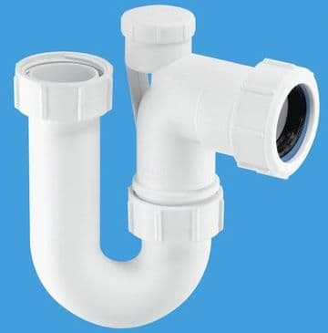 McAlpine Anti-Vacuum 1.1/4 - 32mm Basin P Trap SA10V - 40003217