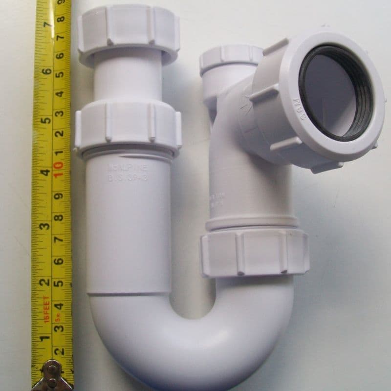 McAlpine AntiVacuum 1 1/4 Adjustable P Trap ASA10V 40003300