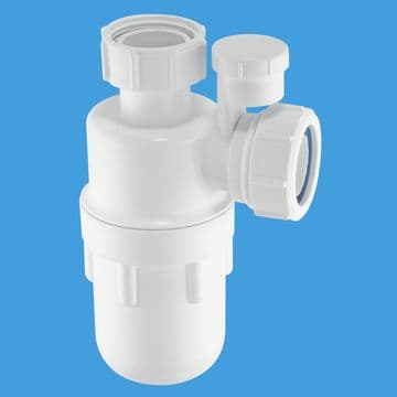 McAlpine Anti-Vacuum 1.1/4 Basin Bottle Trap A10V - 40003202