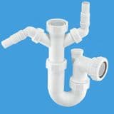 McAlpine Antivac Double Spigot Appliance Trap WM11V - 40003994