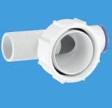 McAlpine Bath Wasteflow Twin Overflow Connector R15 - 38020040