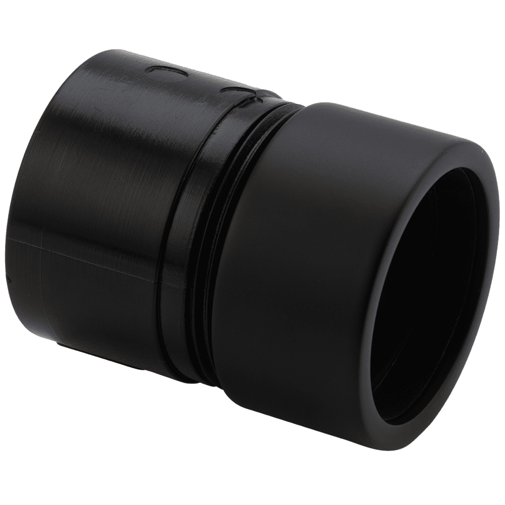 McAlpine Black 32mm / 35mm to 1 1/4 ABS Pipe Adapter - 38000019
