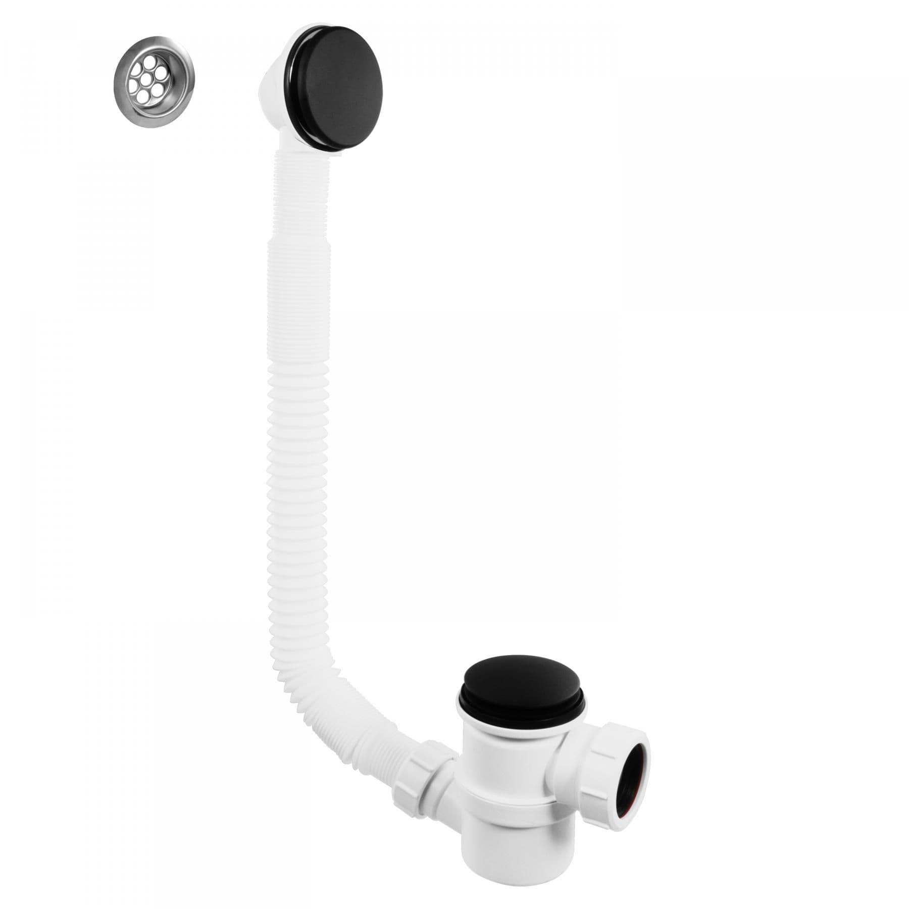 McAlpine Black Bath Clicker Waste Trap HC2650UKMB 39000161