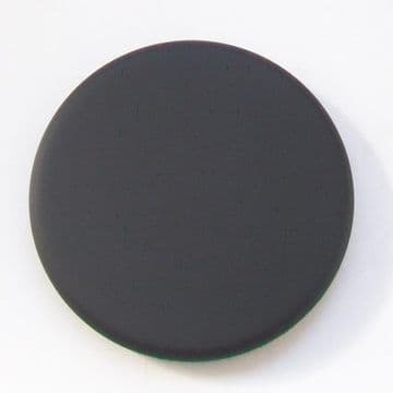 McAlpine Black Bath Waste Overflow Cover - 39000166
