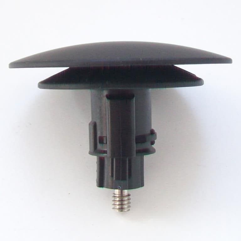 McAlpine Black Clicker Bath Plug and Mechanism 39000165 Plumbers