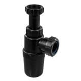 McAlpine Black Telescopic Basin Bottle Trap 1.1/4 AA10-BL - 40005100