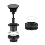 McAlpine Black Universal Basin Clicker Waste CWP60-CB-MB - 39000160