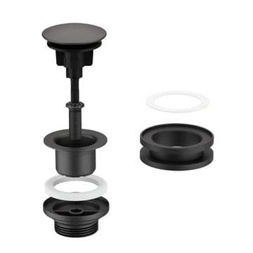 McAlpine Black Universal Basin Clicker Waste CWP60-CB-MB - 39000160
