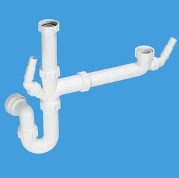 McAlpine Bowl and a Half Kitchen Sink Trap Kit SK1A - 40004033