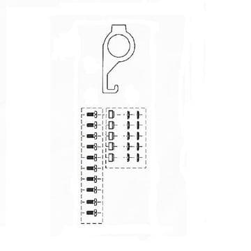 McAlpine Channel Drain Screw and Spacer Kit - 39000152