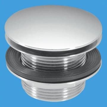 McAlpine Chrome Bath Clicker Waste Unslotted CBW70-CB - 74001007