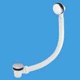 McAlpine Chrome Bath Clicker Waste with Overflow CBWF70CB - 39060007