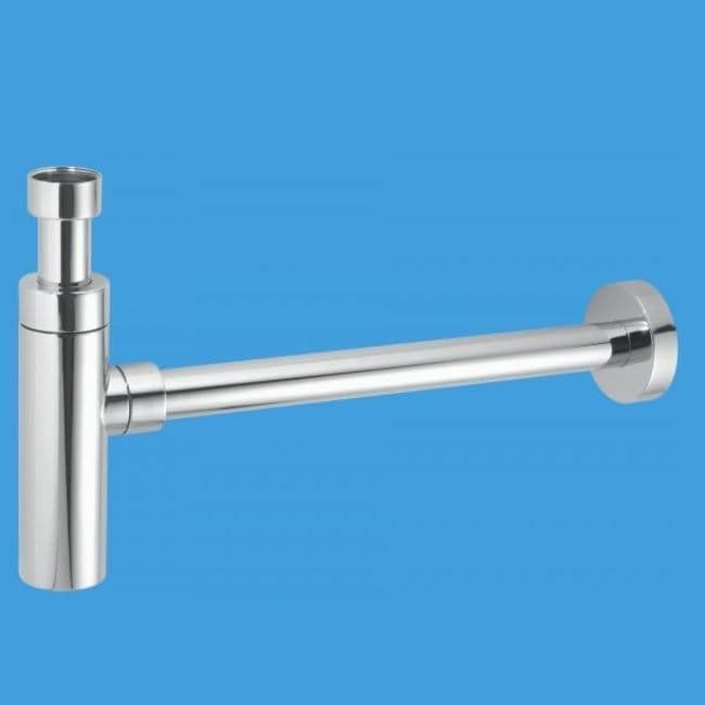 McAlpine Chrome Brass 32mm Basin Bottle Trap CA32UK-CB - 40003992 ...