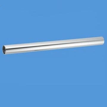 McAlpine Chrome Brass 42mm Bath / Sink Waste Pipe 1 Metre - 40005082