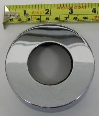 McAlpine Chrome Brass 42mm Pipe Wall Flange WALLFLANGE-CP42 - 40005075