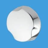 McAlpine Chrome Brass Bath Pop Up Waste Control Knob - 40005022