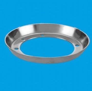 McAlpine Chrome Brass Sheet - Stone Floor Gully Clamp Ring - 39004079