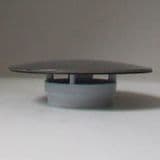 McAlpine Chrome Mushroom Cover Flange Wide 85mm - 74000032