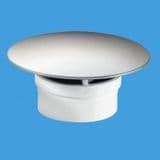 McAlpine Chrome Mushroom Shower Waste Flange 70mm - 74000031