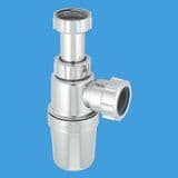 McAlpine Chrome Plastic 35mm Basin Bottle Trap CAA10 - 40003213