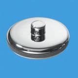 McAlpine Chrome Plastic Bathroom Basin Plug CP1 - 74000180