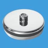 McAlpine Chrome Plastic Kitchen Sink - Bath Plug CP2 - 74000305