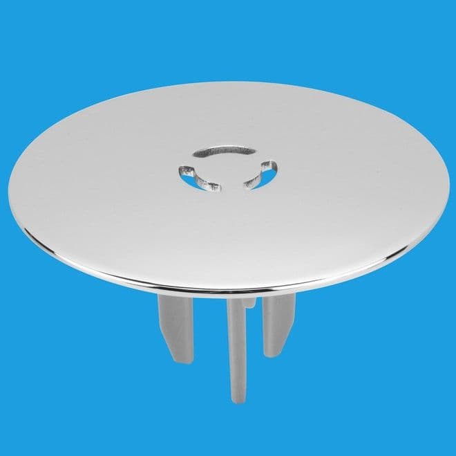 McAlpine Chrome Plated Brass Shower Trap Cover - 39004055