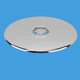 McAlpine Chrome Plated Plastic Shower Trap Cover Only - 39000144