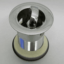 McAlpine Chrome Swivel Plug Basin Waste Slotted CW60SP-CB - 74000466