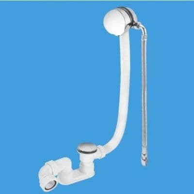 McAlpine Clicker Bath Waste Filler 1 Metre HCN3365UK-1M - 39000081