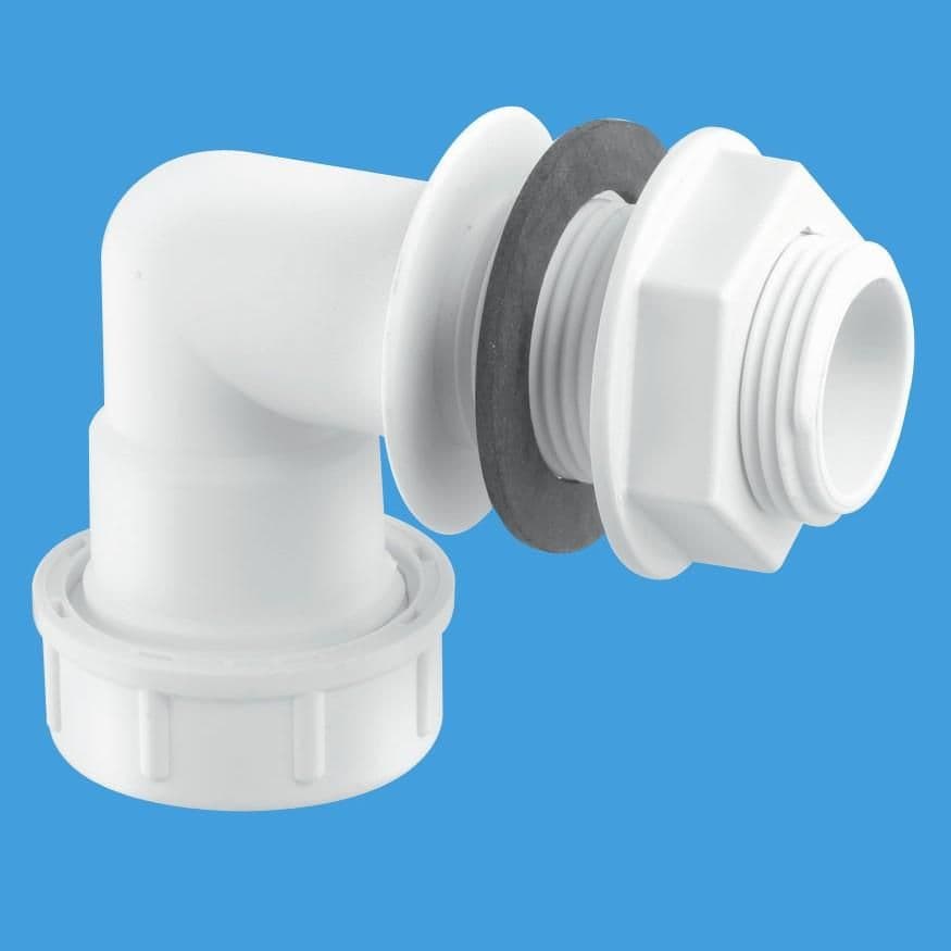 McAlpine Compression Bent Overflow Tank Connector R5M - 38020020
